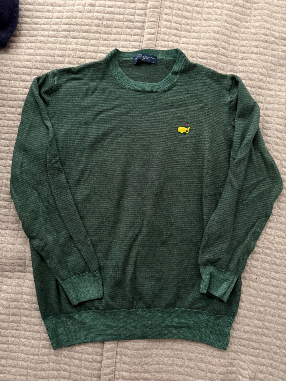 Masters Crewneck Sweater with Logo